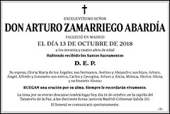 Arturo Zamarriego Abardía